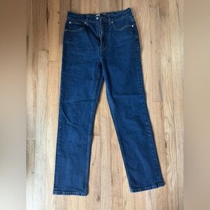 Everlane Way High Slim Jean - Dark - Size 28